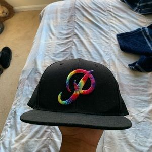 Original rainbow Primitive snapback hat
